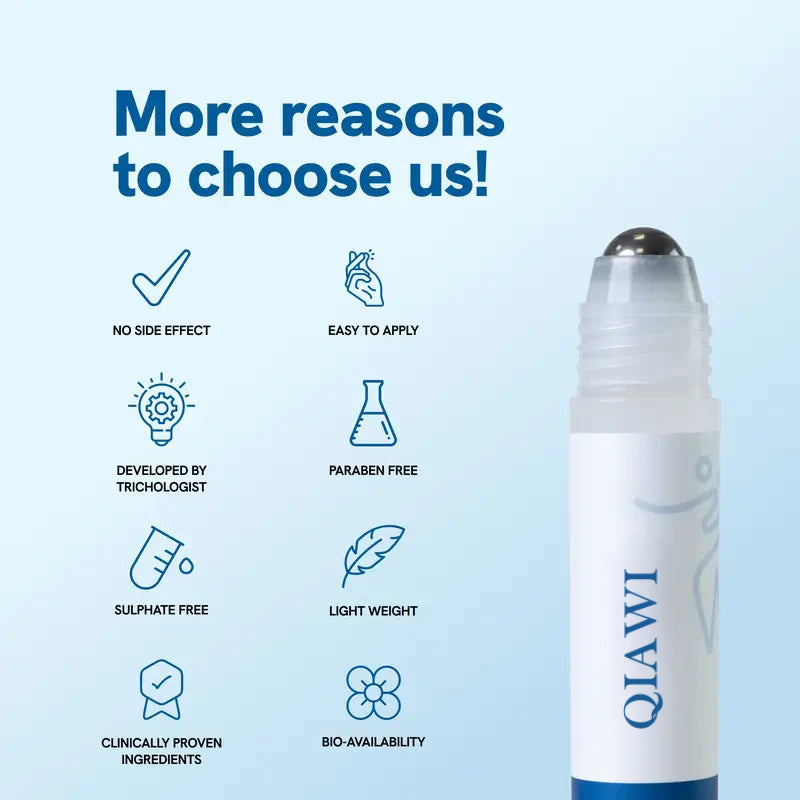 Hair Growth Roll-On Serum – See hair growth in 4 weeks