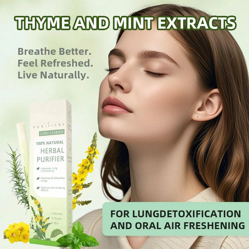 🏆【Upgraded 600-Puff】Nexisify™ Mullein Relaxation Stick – Soothes Lungs, Detoxifies, Freshens Breath