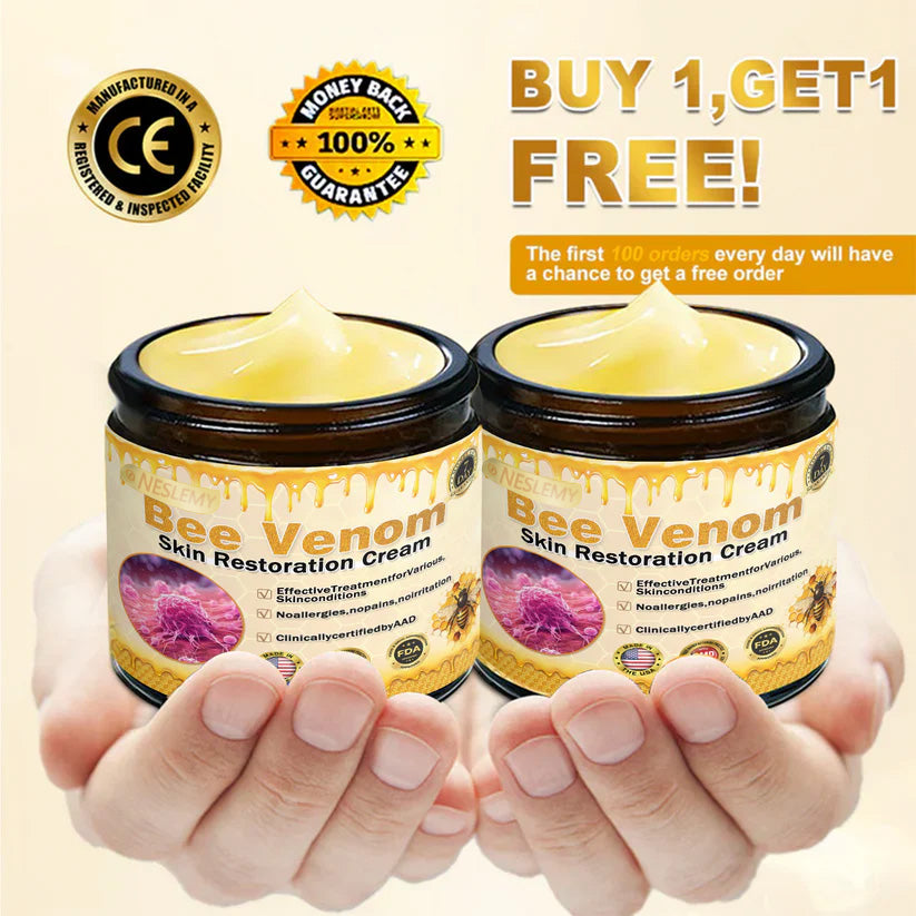 🔥FDA Approved: NESLEMY® Bee venom Pro Comprehensive Cream — 🔥Limited Time 80% OFF🔥