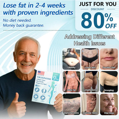 【Last Day Promotion 60% OFF】🌟LOVILDS® SMGT-GLP-1 𝐓𝐢𝐫𝐳𝐞𝐩𝐚𝐭𝐢𝐝𝐞 & 𝐂𝐨𝐥𝐥𝐚𝐠𝐞𝐧 𝐍𝐚𝐧𝐨 𝐌𝐢𝐜𝐫𝐨𝐧𝐞𝐞𝐝𝐥𝐞 𝐏𝐚𝐭𝐜𝐡
