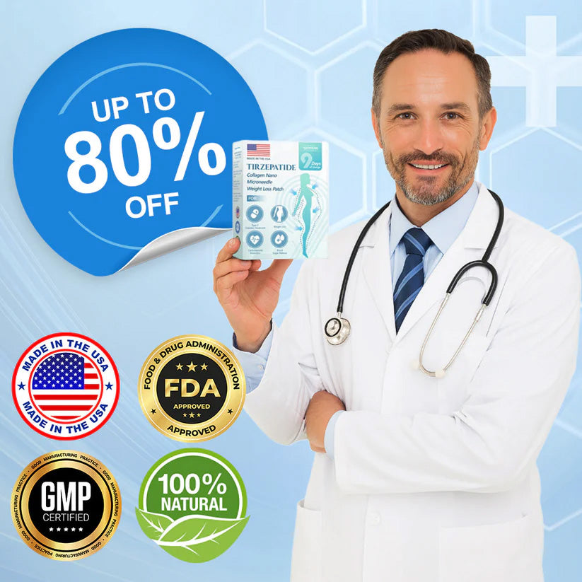 【Last Day Promotion 60% OFF】🌟LOVILDS® SMGT-GLP-1 𝐓𝐢𝐫𝐳𝐞𝐩𝐚𝐭𝐢𝐝𝐞 & 𝐂𝐨𝐥𝐥𝐚𝐠𝐞𝐧 𝐍𝐚𝐧𝐨 𝐌𝐢𝐜𝐫𝐨𝐧𝐞𝐞𝐝𝐥𝐞 𝐏𝐚𝐭𝐜𝐡
