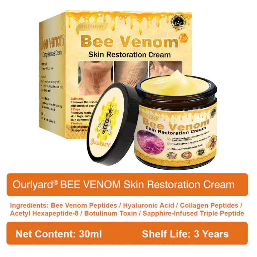 🔥FDA Approved: NESLEMY® Bee venom Pro Comprehensive Cream — 🔥Limited Time 80% OFF🔥
