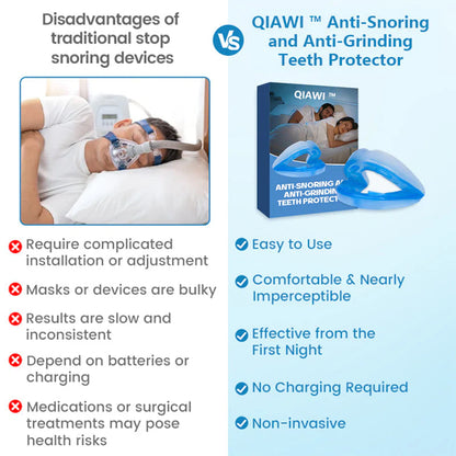 ✨QIAWI ™ Anti-Snoring & Anti-Grinding Teeth Protector