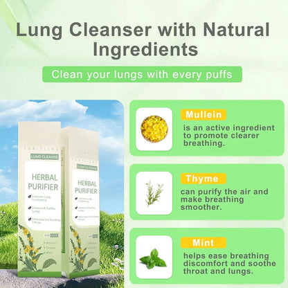 🏆【Upgraded 600-Puff】Nexisify™ Mullein Relaxation Stick – Soothes Lungs, Detoxifies, Freshens Breath